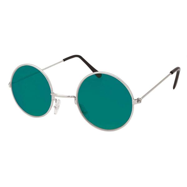 Bristol Novelty Unisex Adults 60s Style Glasses - Green - 