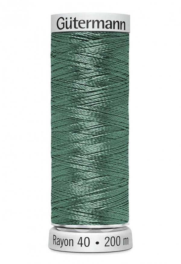 Gutermann No 40 Sulky Rayon Embroidery Thread 200m Rayon Thread Suitable For Embroidery