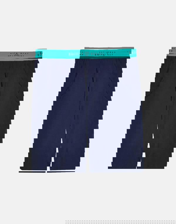 British Boxers Men's Bamboo Short Pyjama Set - Ultramarine