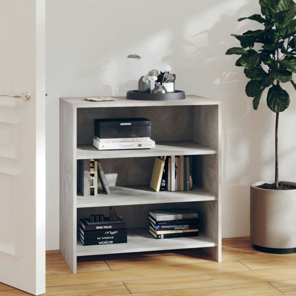 Berkfield Sideboard Concrete Grey 70x40.5x75 cm Engineered Wood