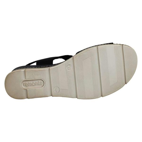 Remonte Ladies Remonte Leather Wedge Sandals D2L53