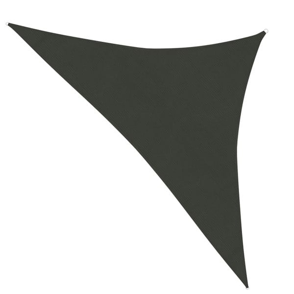 Berkfield Sunshade Sail 160 g/m�__ Anthracite 4x4x5.8 m HDPE