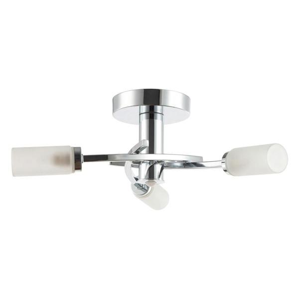 Modern Sensor Bathroom Ceiling Light in Chrome with Multi Functions Image 8