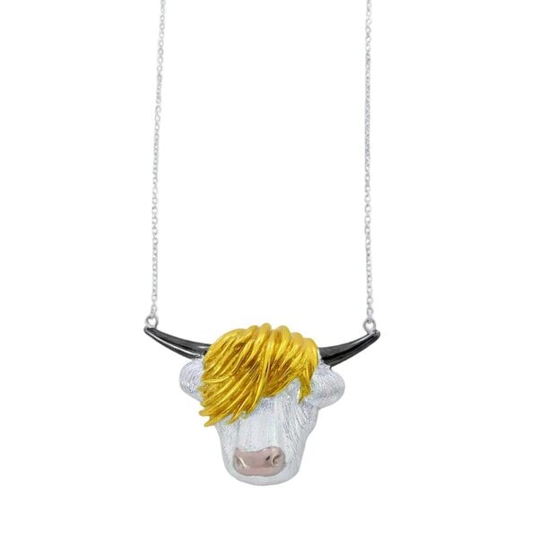 Reeves & Reeves Super Highland Cow Necklace