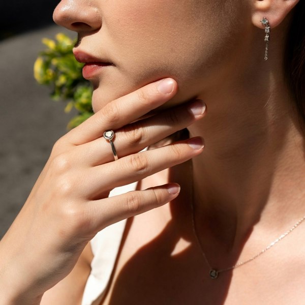 Spero London Fine Diamond Linked Tennis Earrings in 14ct Solid Gold