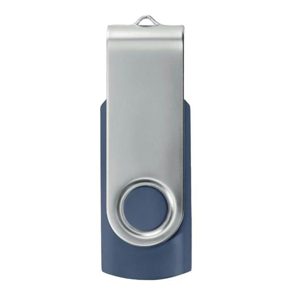 MidOcean Techmate 4GB USB Flash Drive - Blue - 