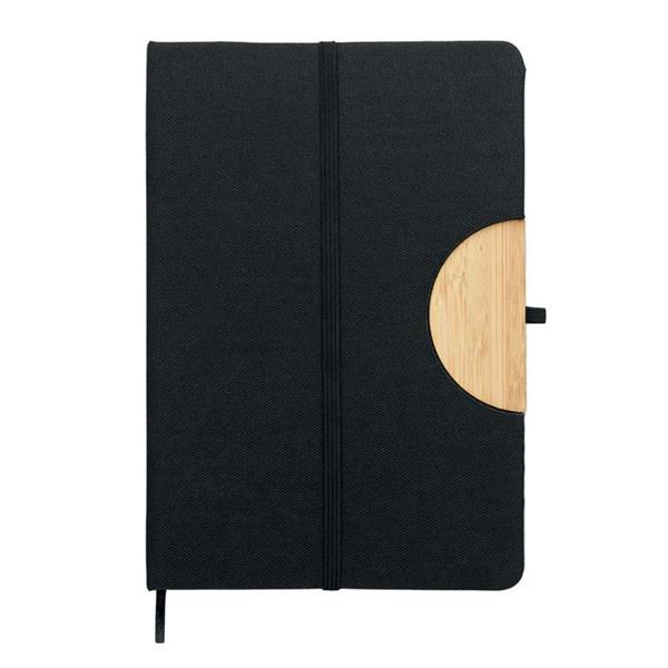 MidOcean Bamboo A5 Notebook - Black - 