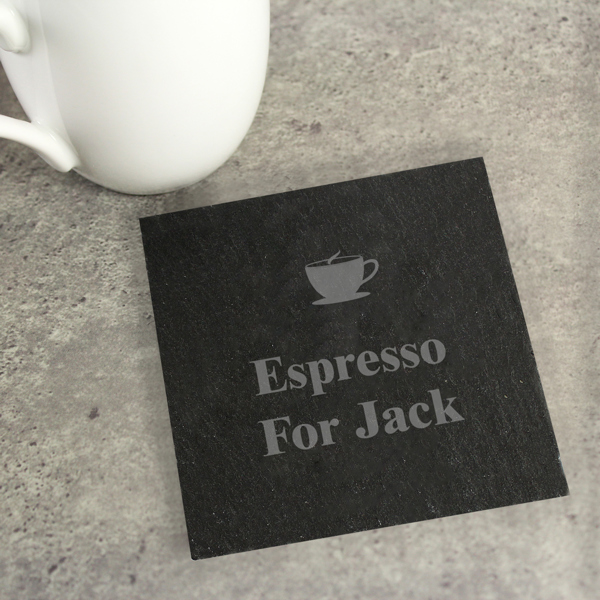 Personalised Memento Company Personalised Slate Coaster