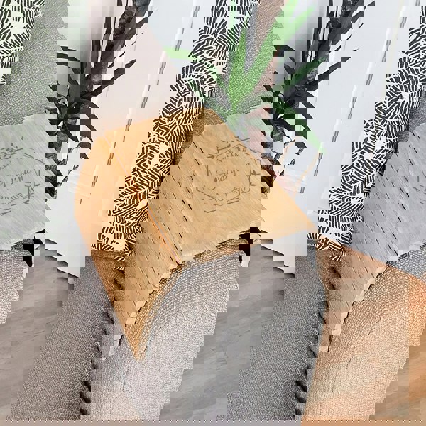 Personalised Memento Company Personalised Take Time For Yourself Wooden Sofa Tray