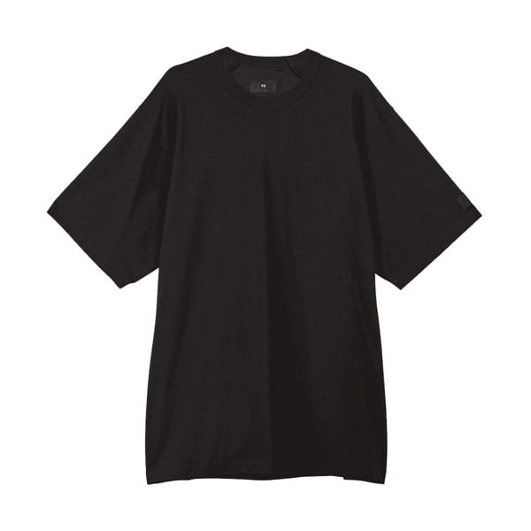 Y3 Y-3 Mens Jersey T-Shirt - Black