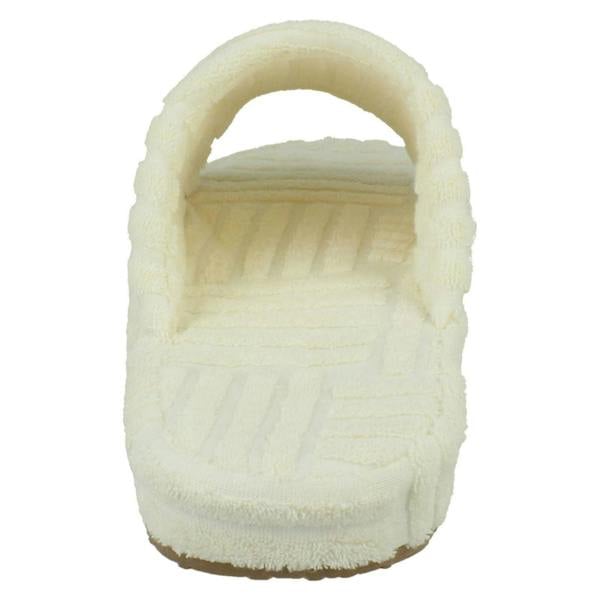 Spot On Ladies Spot On Towelling Slippers X2127