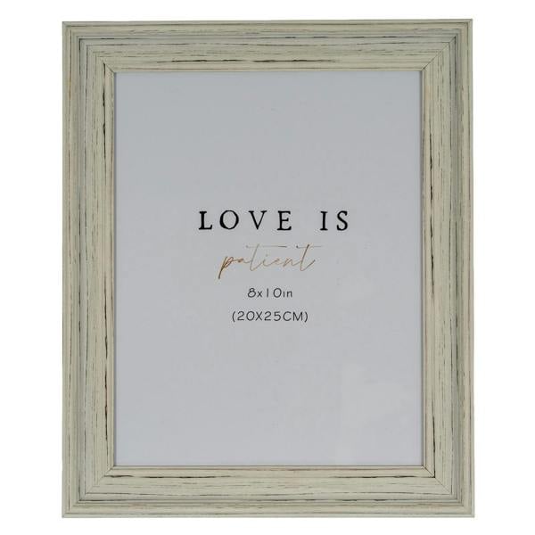 Hill Interiors Alba Single Photo Frame - White - 