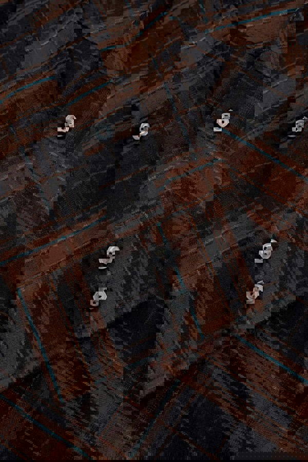 ENORSIA Mens Front Yoke LS Oxford Shirt