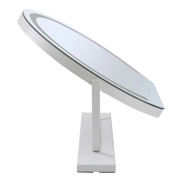 Round Hollywood Vanity LED Lighted Makeup Mirror Living and Home