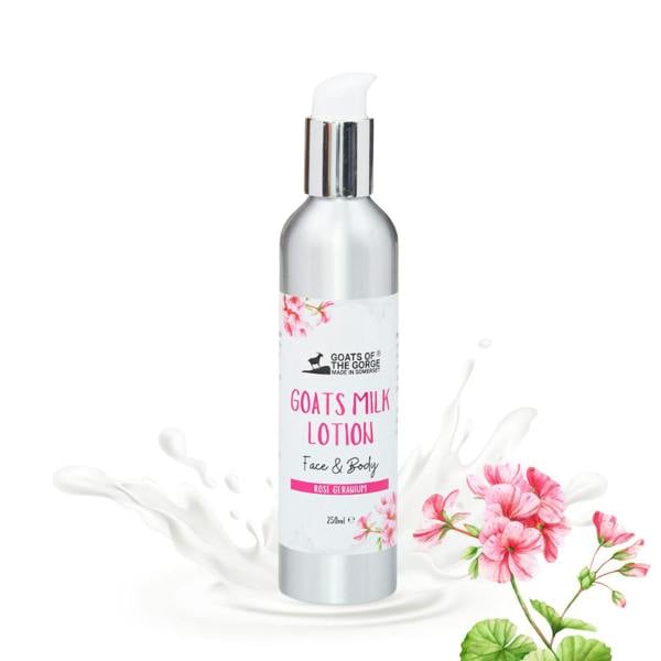Goats milk Skin Lotion Geranium 250ml