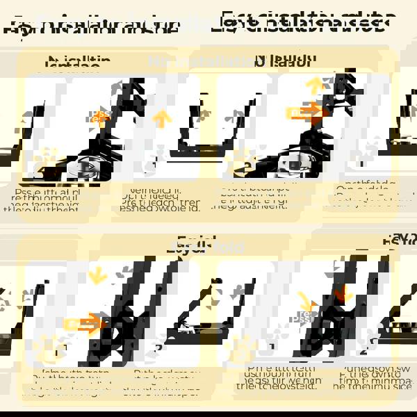 Skylos Elevated Pet Feeder Raised Dog Food Water Feeding Bowl Adjustable Folding