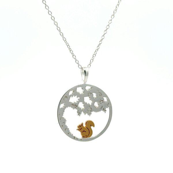 Reeves & Reeves Squirrel Nutkin Necklace