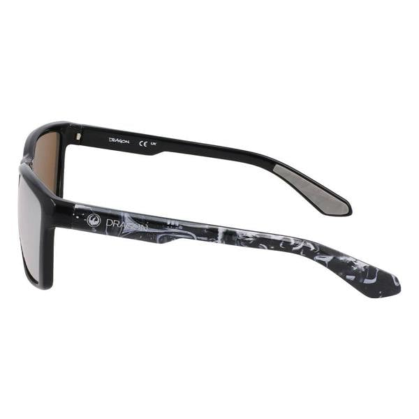 Dragon DALE - Black/White Benchetler with Lumalens Silver Ionized Lens
