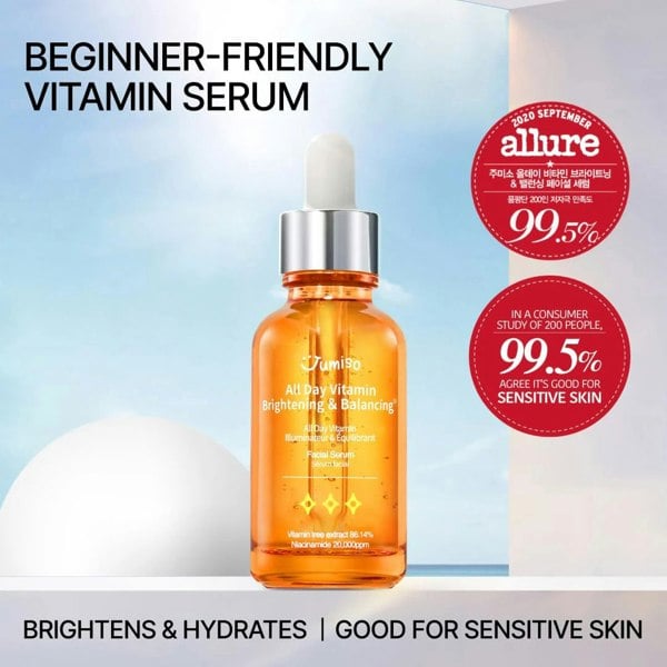 JUMISO All Day Vitamin Brightening & Balancing Serum 50ml (Jumbo)