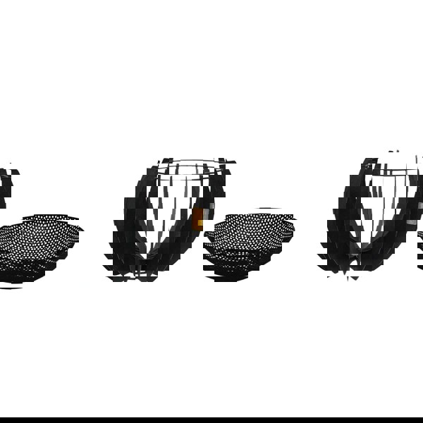 Ivyline Outdoor Solis Firebowl in Matt Black