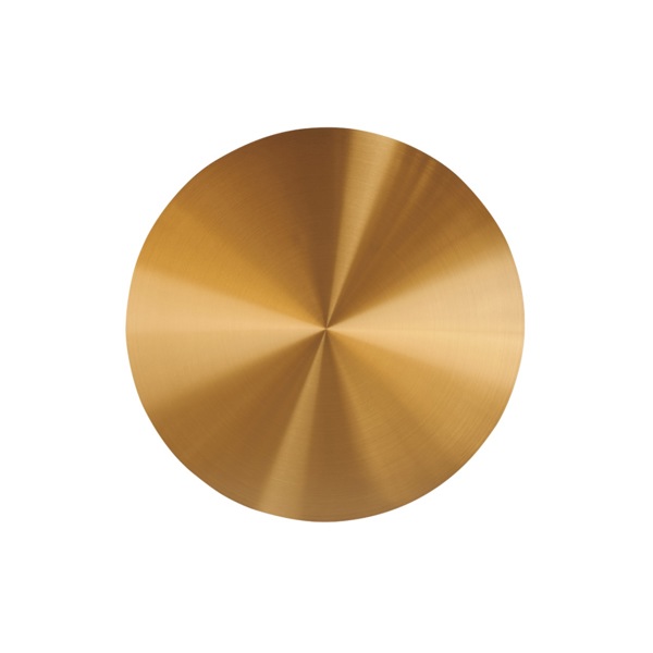 Violet Lamp Table - Gold & White Marble