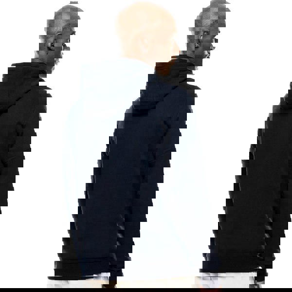 Emporio Armani EA7 EA7 Emporio Armani Visibility Cotton Hoodie Navy/White