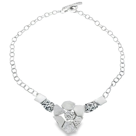 Reeves & Reeves Geometric Cluster Necklace