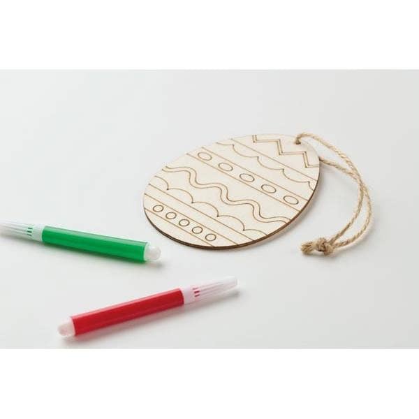 MidOcean Dregg Easter Egg Painting Set - Wood - 