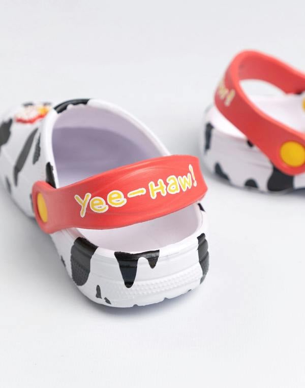 Disney Toy Story Girls White Jessie & Bullseye Clogs