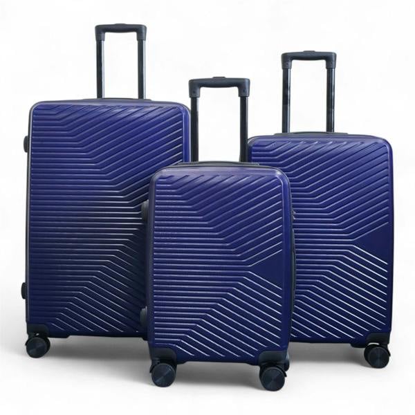 Infinity Luggage Hardshell Suitcase Set Robust 8 Wheel Luggage Cabin Case Bag