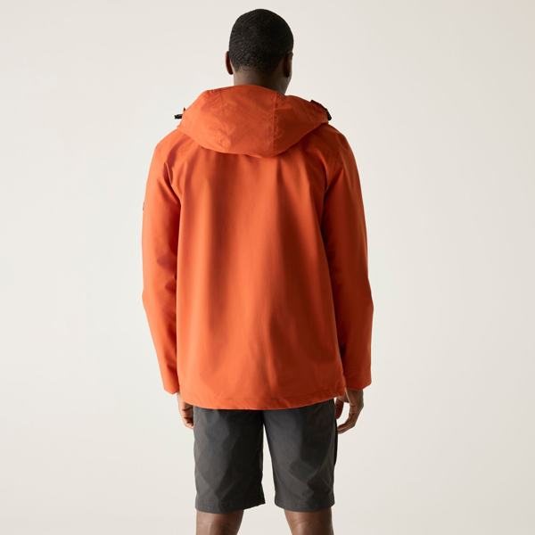 Regatta Mens Oklarna Waterproof Jacket - Brick Red