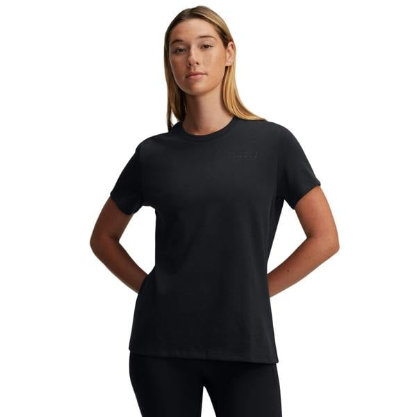 Under Armour Womens Heavyweight Branded T-Shirt - Black