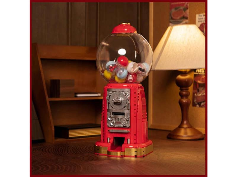 Pantasy Retro Gumball Machine 936pc Brick Construction Set