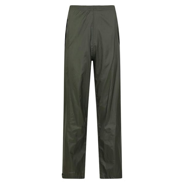Mountain Warehouse Mens Pakka Waterproof Over Trousers - Khaki Green
