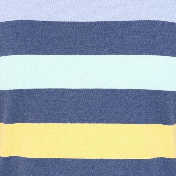 Lazy Jacks LJ97M - Long Sleeve Multi Stripe Breton - Winter watercolours