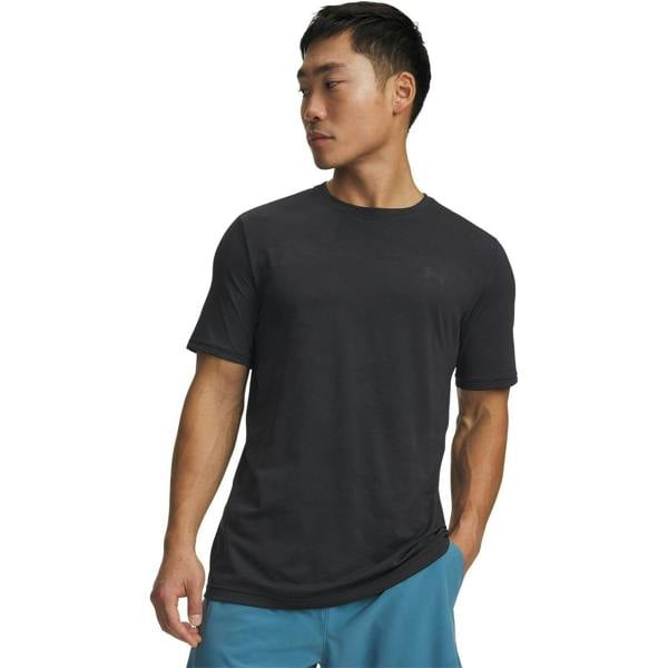 Under Armour Mens Vanish Elite Camo Seamless T-Shirt - Black - 