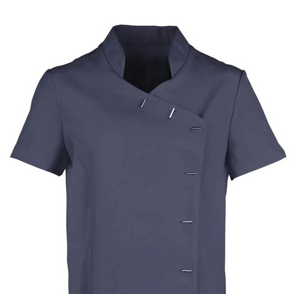 Premier Womens/Ladies *Orchid* Tunic / Health Beauty & Spa / Workwear (Pack of 2) - Navy