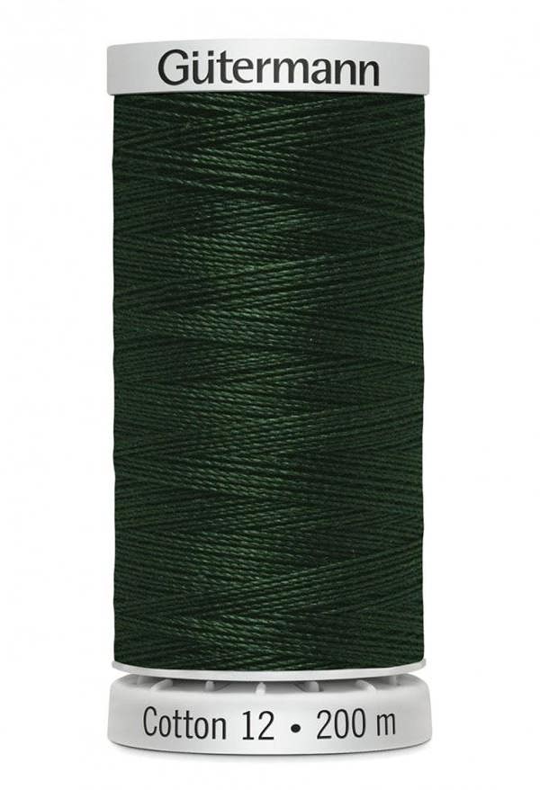 Gutermann No 12 Sulky Cotton Embroidery Thread 200m Cotton Thread Suitable For Embroidery