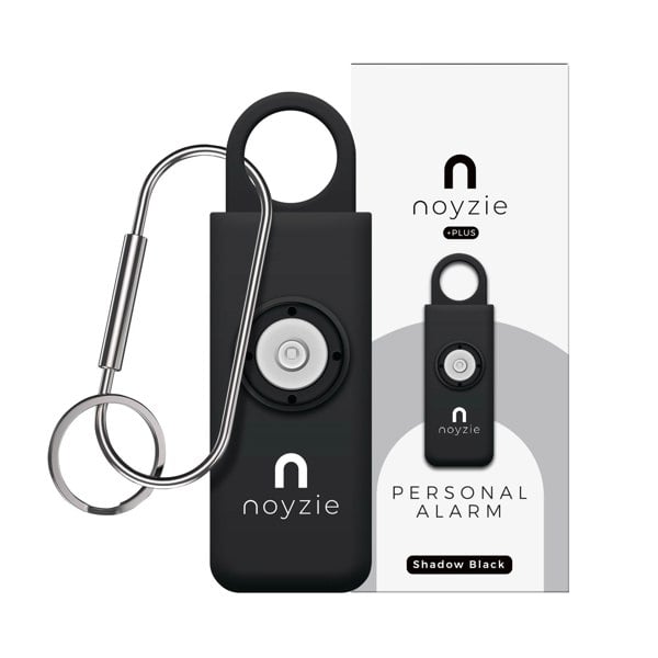 Noyzie 130db Personal Safety Alarm Siren & 200 Lumen Strobing LED Light - Rechargeable