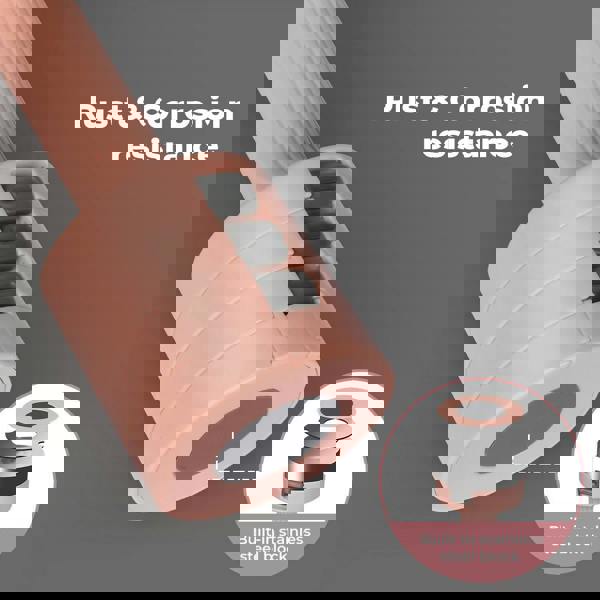 Centra Pair Dumbbells  Fast Adjustable 1KG-2.5KG With Metal Weight Pink