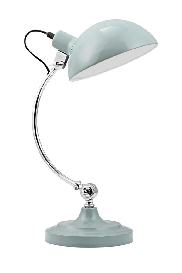 Vermont Shutter Blue Table Lamp