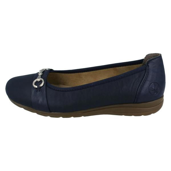 Rieker Ladies Rieker Slip On Ballet Pumps L9360