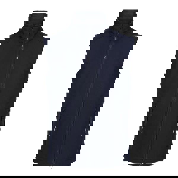 Regatta Professional Childrens/Kids Softshell Reflective Gilet - Navy