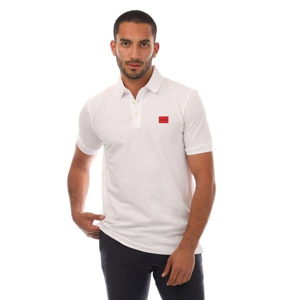 Hugo Mens Dereso232 Polo Shirt - White