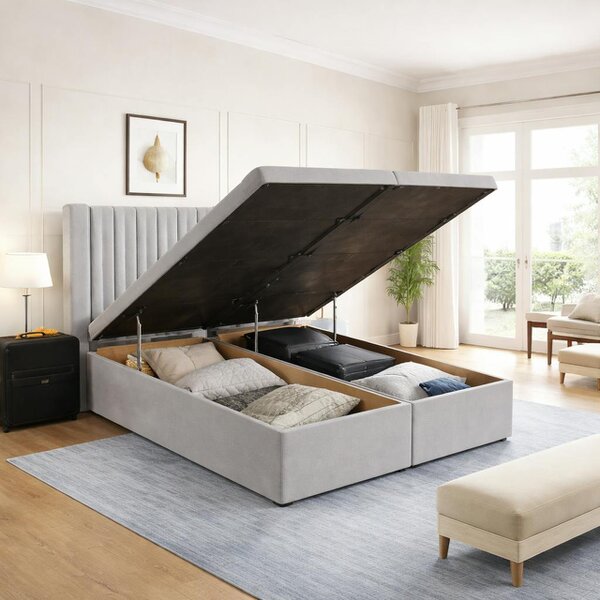 Great British Beds Sapphire Winged Divan Ottoman Bed
