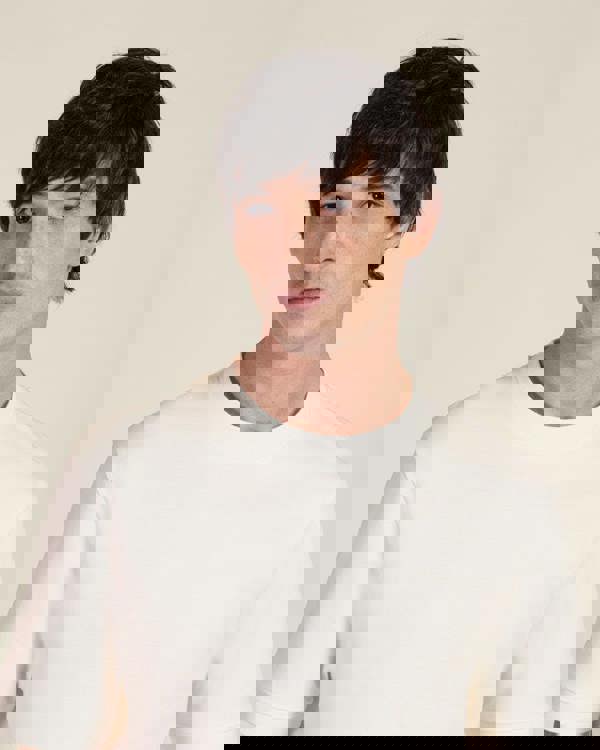 Larsson & Co Heavy T-Shirt With Ribbed Details