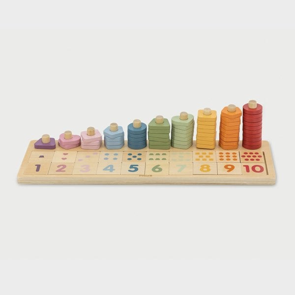 Polar B Wooden Count & Match Board
