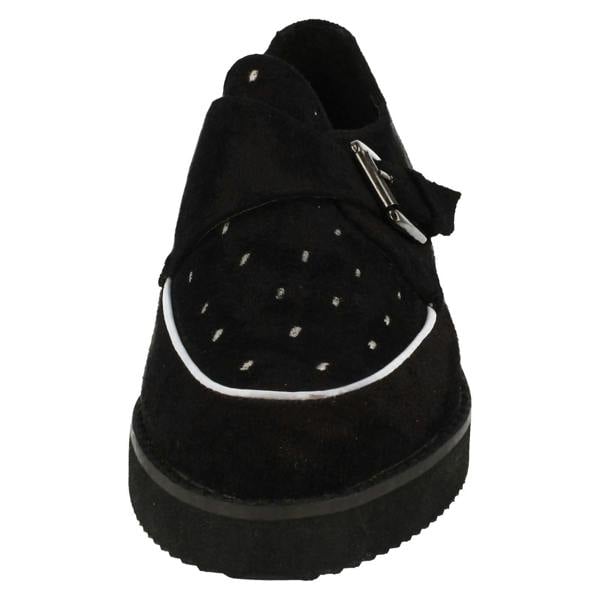 Spot On Ladies Spot On Flat Shoes