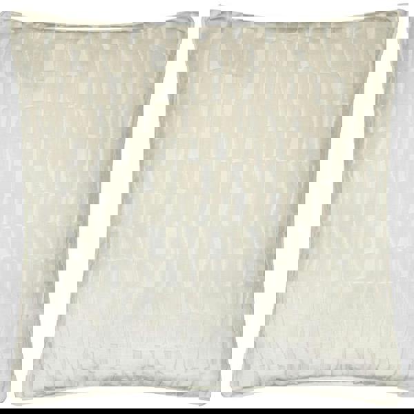 Paoletti Manhattan Velvet Cushion Cover - Ivory
