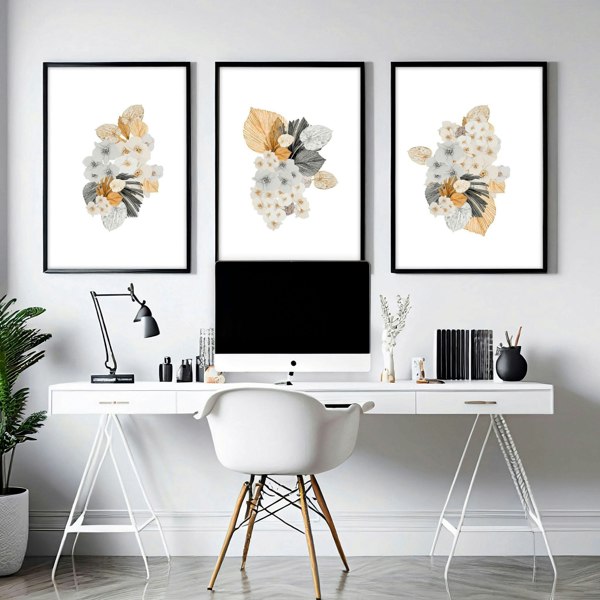 Art for office wall | set of 3 wall art prints